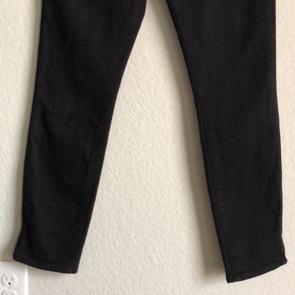 Trave Lawson Slim Full Length Pant Jeans Paint It Black Size 28 - Picture 5 of 15